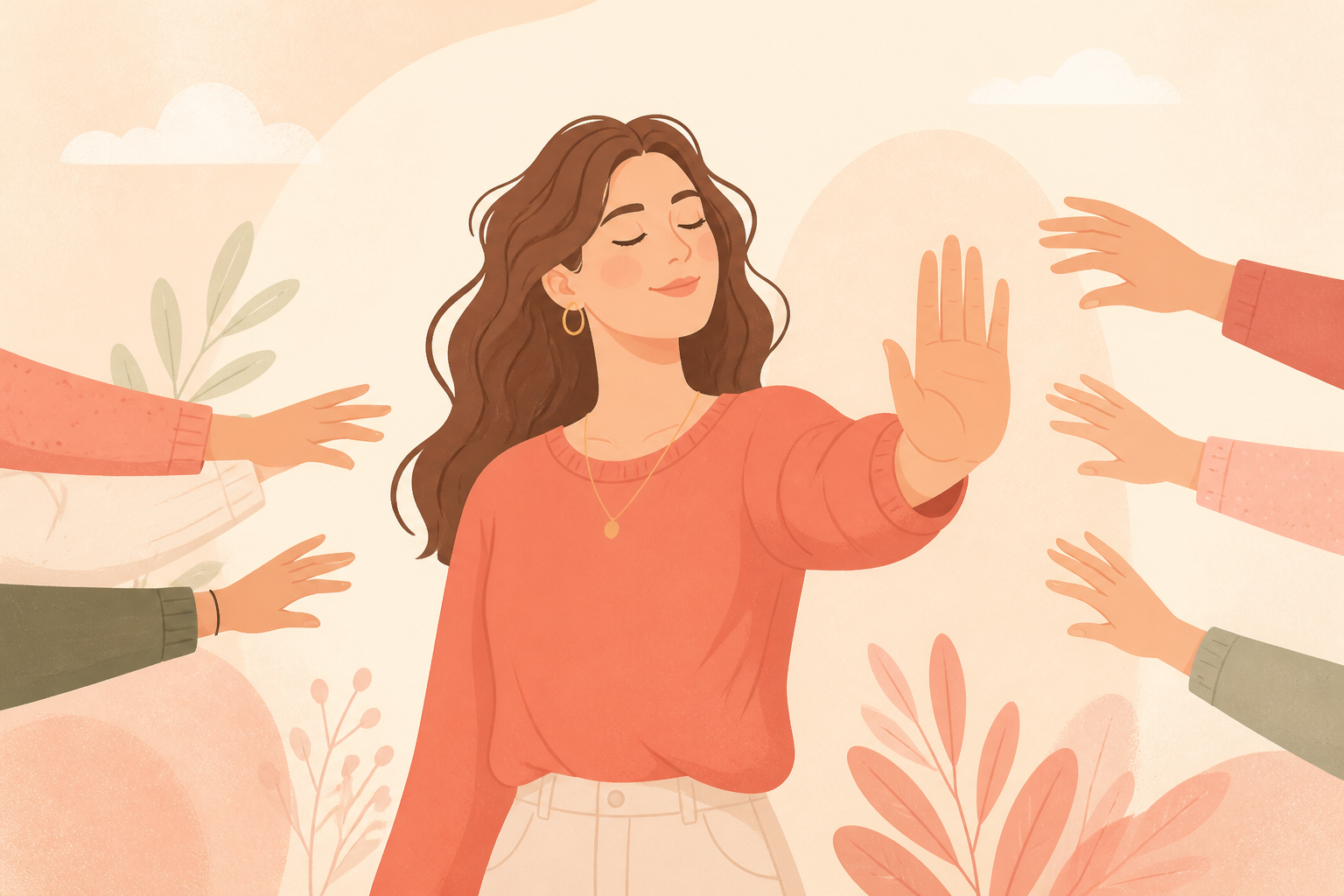 No sé decir que no y siempre salgo perdiendo — No eres amable, tienes miedo